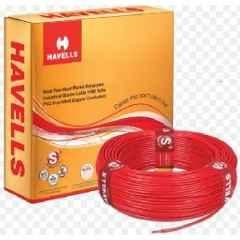 HavellsLife Guard WHFFFNRF11X5 FR-LSH PVC Insulated Flexible Cable Single Core 1.5 Sq. mm 200m - Red