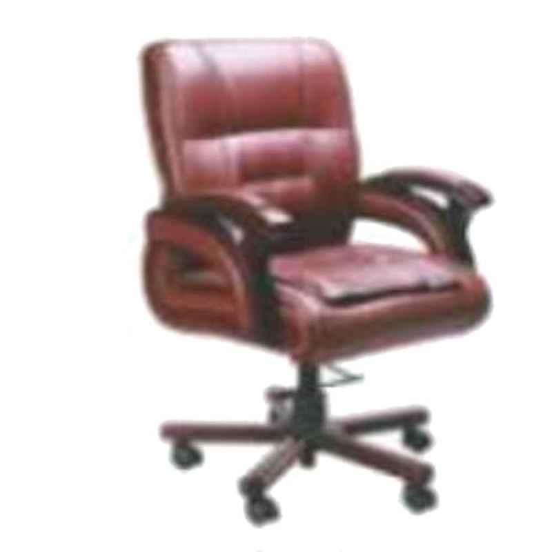 Nice Furniture Low Back Wooden Base Executive Office Chair, NF-009