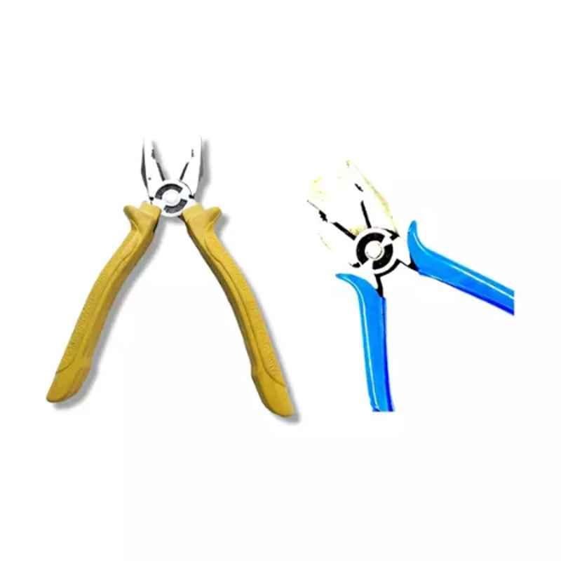 Sky Blue 2 Pcs 7.8 inch Lineman Plier Combo, SBE_PLIER_COMBO_MOD_01726
