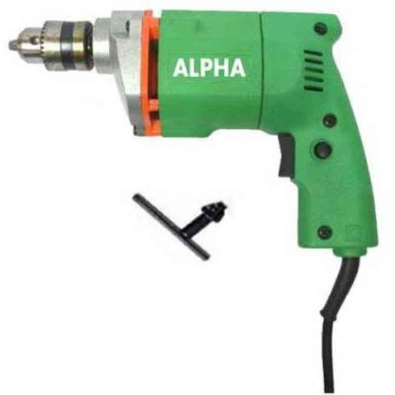 Alpha 10mm 300W Green Heavy Duty Pistol Grip Drill, A6102