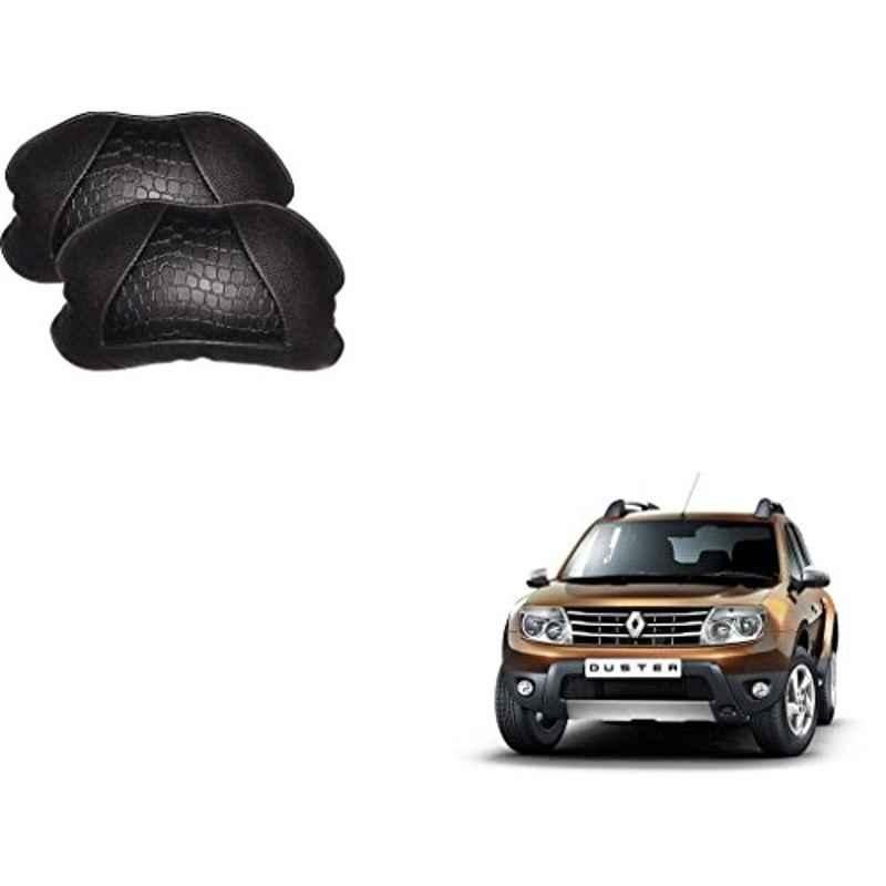 Kozdiko 2 Pcs Memory Foam Black Neck Rest Cushion Pillow Set for Renault Duster