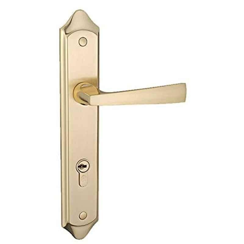Bonus Topaz8 65mm Brush Brass One Side Key Mortice Lock Set