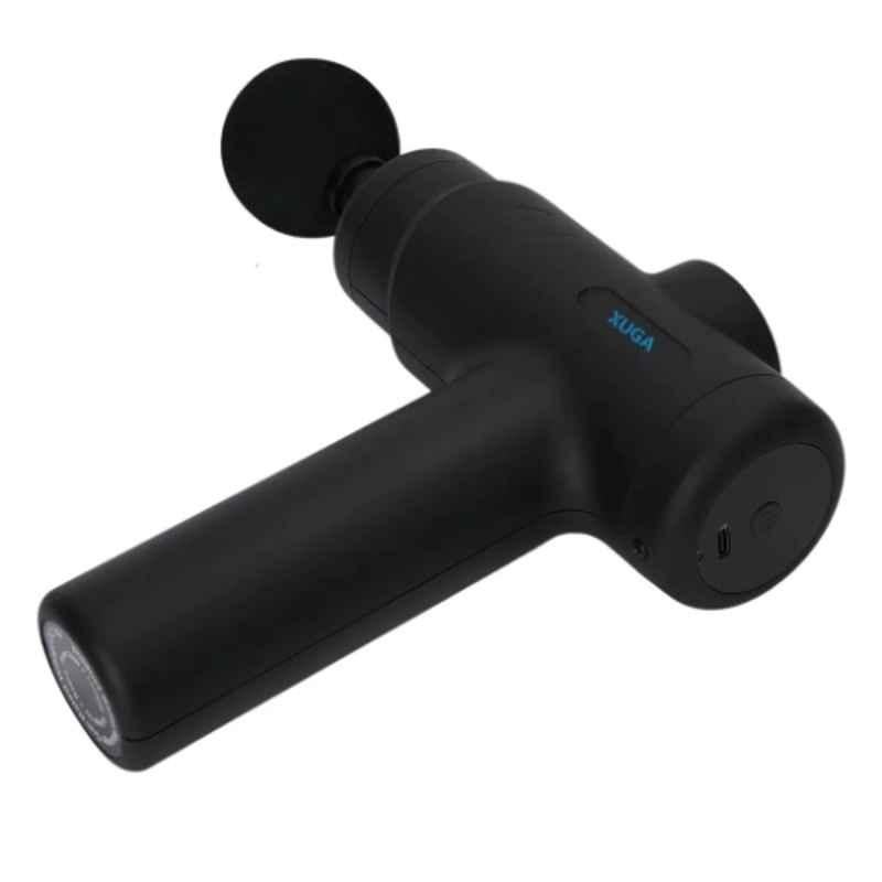 Xuga JX205 Pro 1800mAh 24W Black Deep Tissue Percussion Massage Gun for Sore Muscles & Back Pain Relief