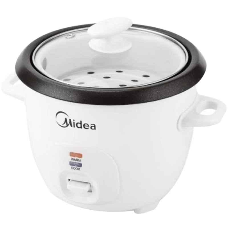 Midea 536W 2.5L White Rice Cooker, MG-GP25B