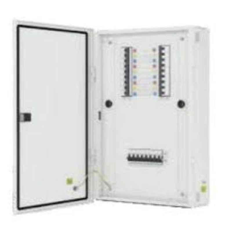 L&T 8 Module 16 Ways Vertical TPN DB with Modulal Incomer, DBVTM016DD