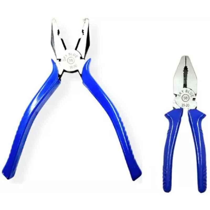Sky Blue 2 Pcs 7.8 inch Groove Plier Combo, SBE_PLIER COMBO_236