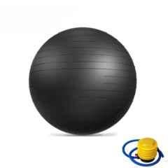 Shopeleven 150kg 95cm PVC Purple Exercise Gym Ball with Pump