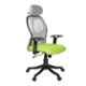 Regent Matrix Net & Metal High Back Green & Grey Mesh Chair
