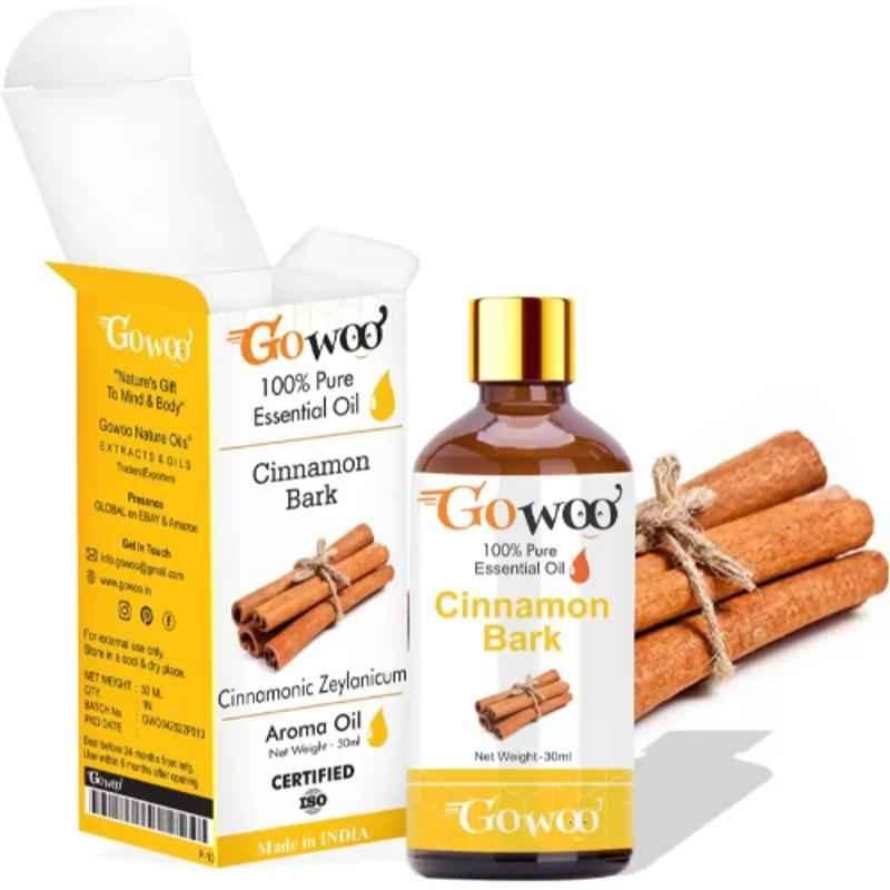 GoWoo 30ml Virgin & Undiluted Cinnamon Bark Oil, GoWoo-P-69