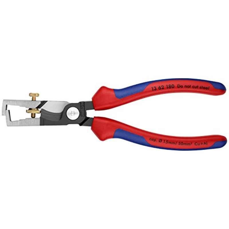 Knipex Tools-Strix Insulation Strippers With Cable Shears, Multi-Component (1362180)