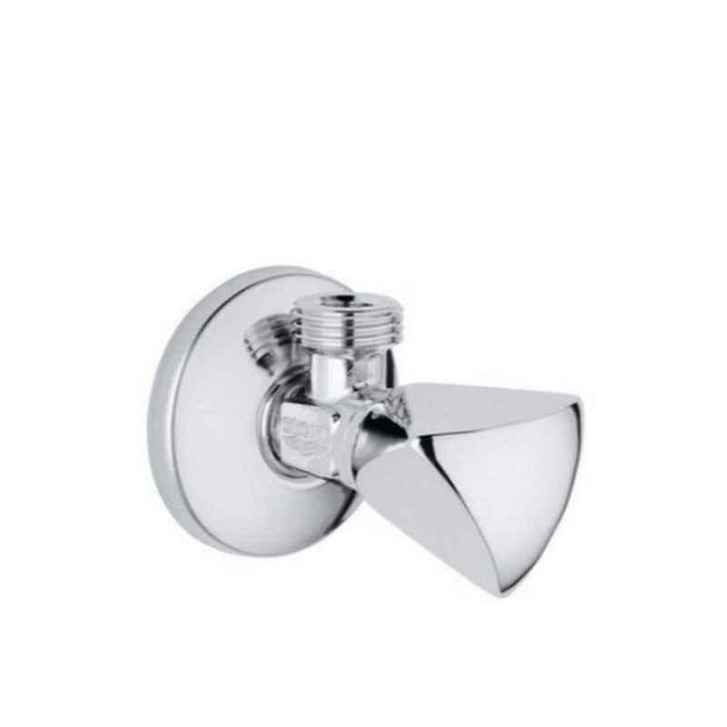 Grohe PIX 1/2 inch Stainless Steel Silver Angle Valve, 22940000
