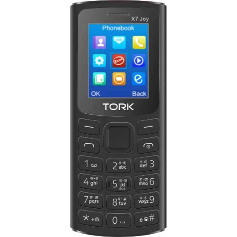 Tork X7 Joy 1.8 inch Black Feature Phone