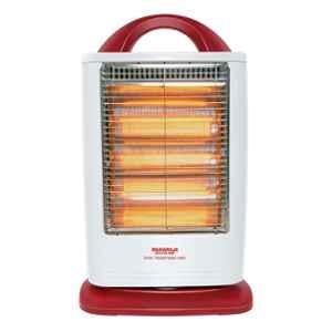 Maharaja Whiteline Lava Neo 1200W White & Red Halogen Heater