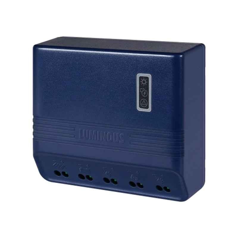 Luminous SCC1206e 24V 6A Solar Charge Controller with PWM Technology, Automatic Battery Detection, 3-Stage Charging, LED Indicators & 1 Year Warranty, F19100609401