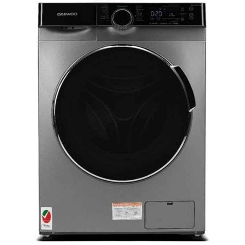 Daewoo DWC-86S1413I 8kg Silver & Black Front Load Washer Dryer