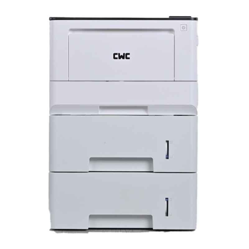 CWC P4843 45ppm Heavy Duty Wireless Laser Printer with Fast Print Speed Automatic Duplex Double-Sided Printing (with Two Extra Tray)