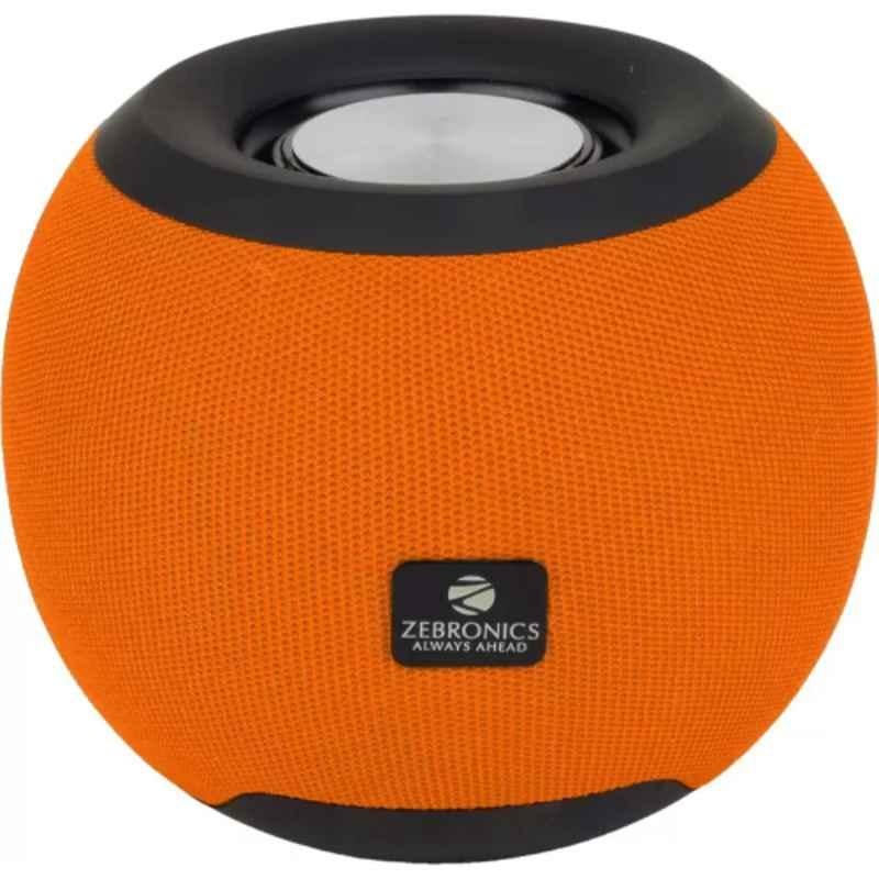 Zebronics Zeb- Bellow 40 8W Orange Stereo Bluetooth Speaker