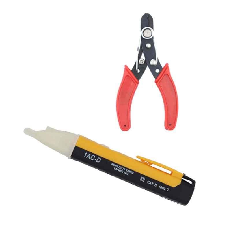 Walkers WKCB149M1 90-1000V Non Contact Voltage Tester Pen with Wire Cutter, WKCB149