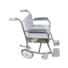 Acme 120kg Stainless Steel Fixed Wheel Chair, Acme-1060A