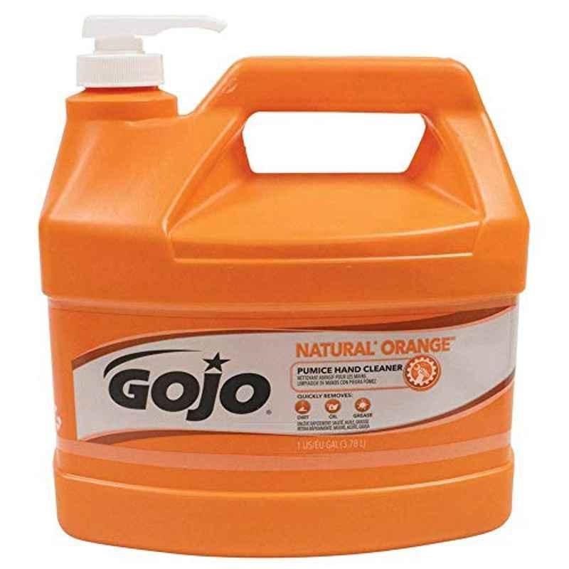 Gojo 1 Gallon Natural Orange Pumice Industrial Hand Cleaner, 0955-04