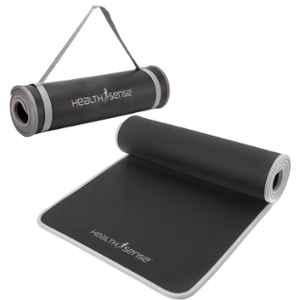 Strauss Yoga Mat (Yogasana)|Exercise mat|4 mm (Pink)