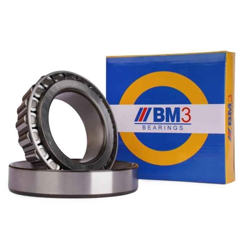 BM3 15.87x42.862x14.288mm Chrome Steel Tapered Roller Bearing, 24780/2472O (Pack of 5)