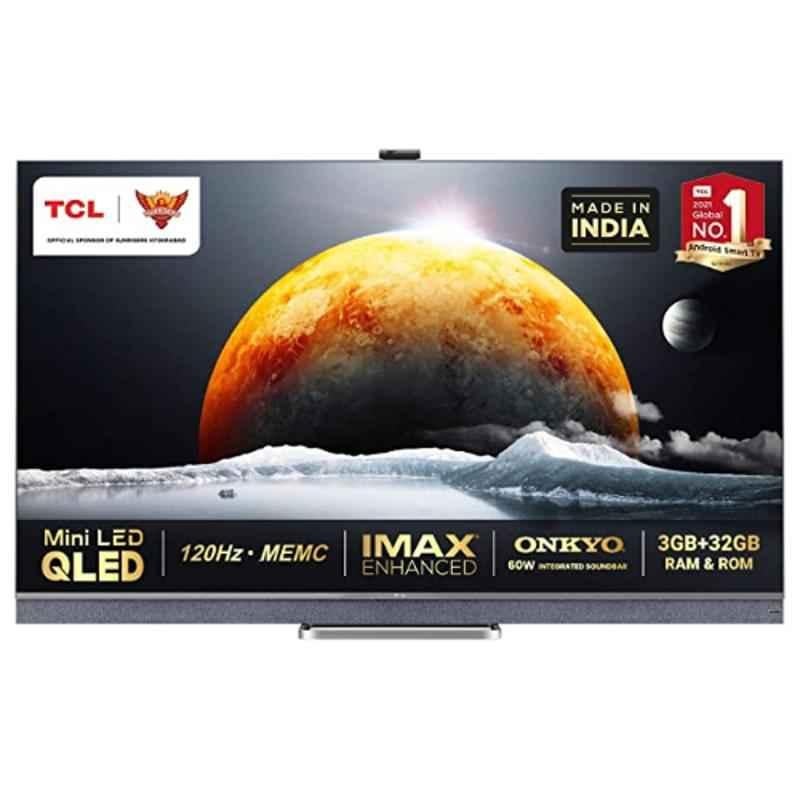 TCL 65C825 65 inch 4K Ultra HD Graphite Grey Android QLED TV