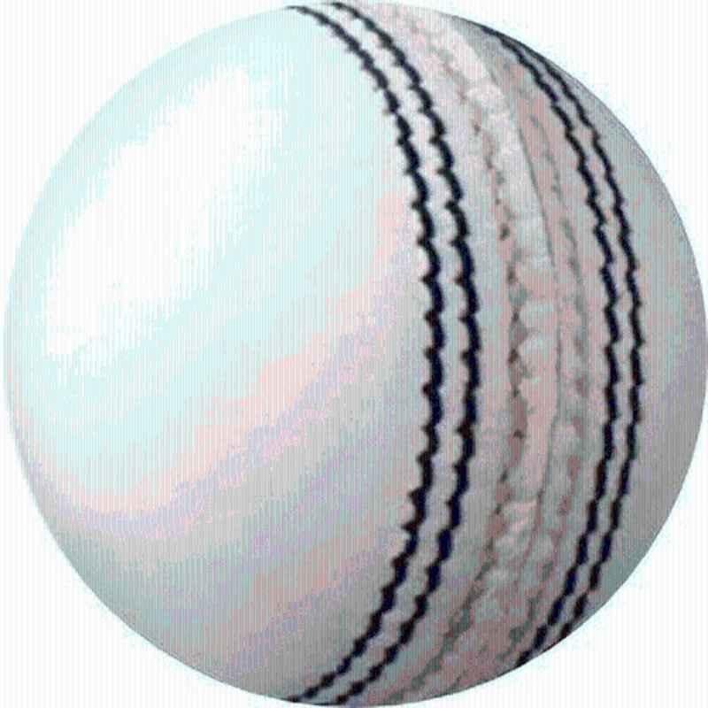 BOJ Sports Leather Standard White Club Cricket Leather Ball