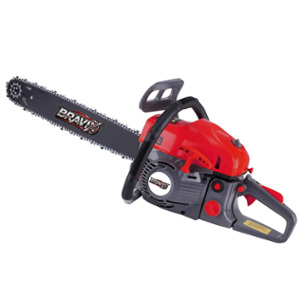 BRAVIX 22 inch 3.2HP 58cc 2 Stroke Chainsaw Machine for Wood Cutting & Carpentry Use