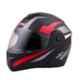 Rhynox RNX Beast Pro Decor s-11 Medium Red Full Face Motorcycle Helmet