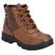 Timberwood TW60BBRN Leather Steel Toe Brown Safety Shoe, Size: 7