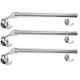 Torofy 24 inch Stainless Steel Silver Wall Mounted Towel Bar (Pack of 3)