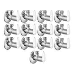 Fastgear Fusion Stainless Steel Silver Chrome Finish Angle Valve, FG090 (Pack of 13)