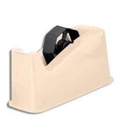 Omega 1 inch Plastic Biege Cello Tape Dispenser, 1775 (Pack of 5)