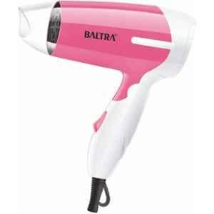 Baltra Ruma 1000W Plastic Pink & White Hair Dryer, BPC-850