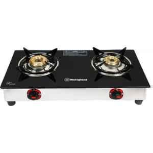 Westinghouse Trendo 2 Burner Manual Ignition Glass Gas Stove, WKH0002