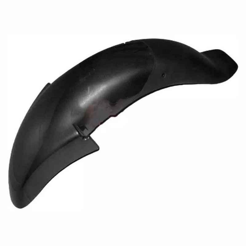 Yatos Black Front Mudguard For Tvs Victor Glx