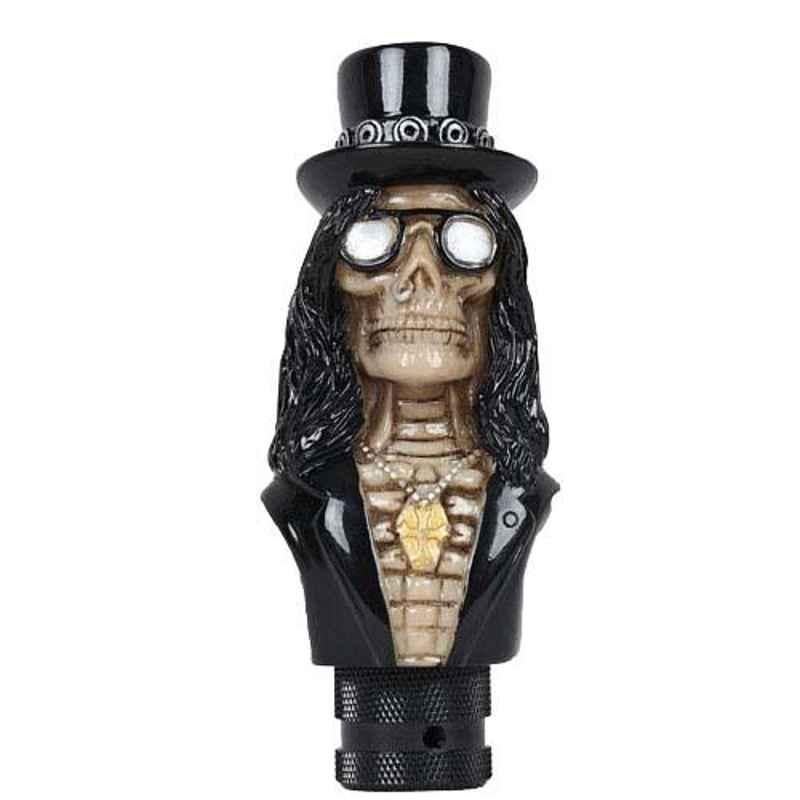AllExtreme Skull Head Mummy Shape Gear Shift Head Knob without Lock Button