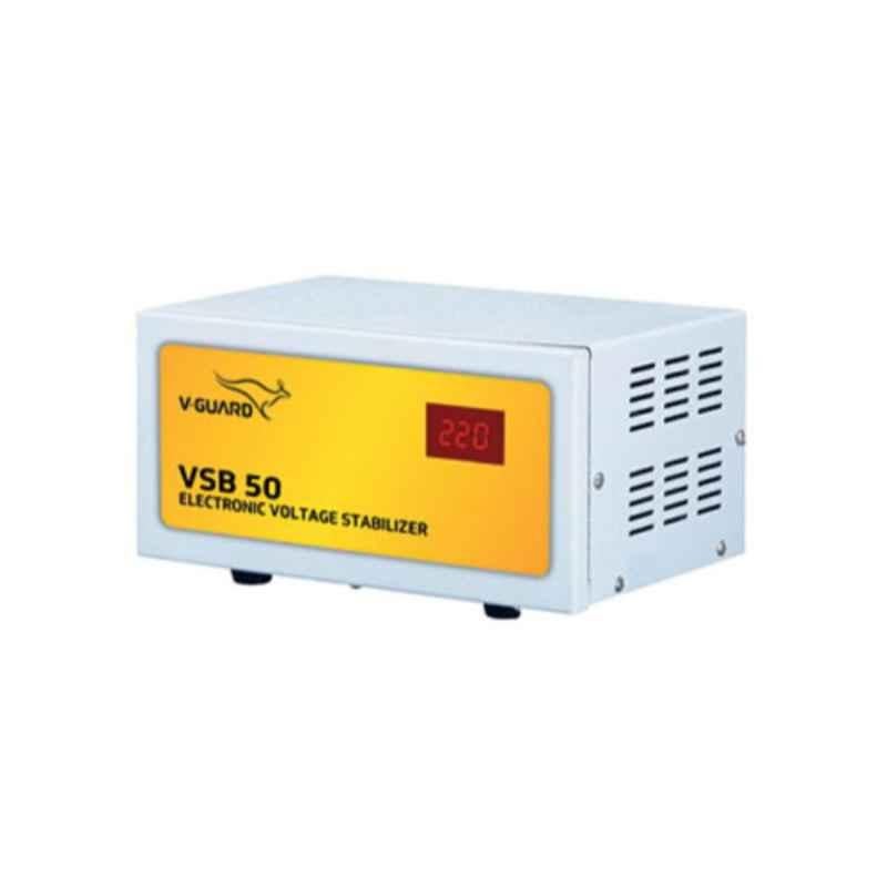 V-Guard VSB 50 2A 60-280 VAC Electronic Voltage Stabilizer for Refrigerator