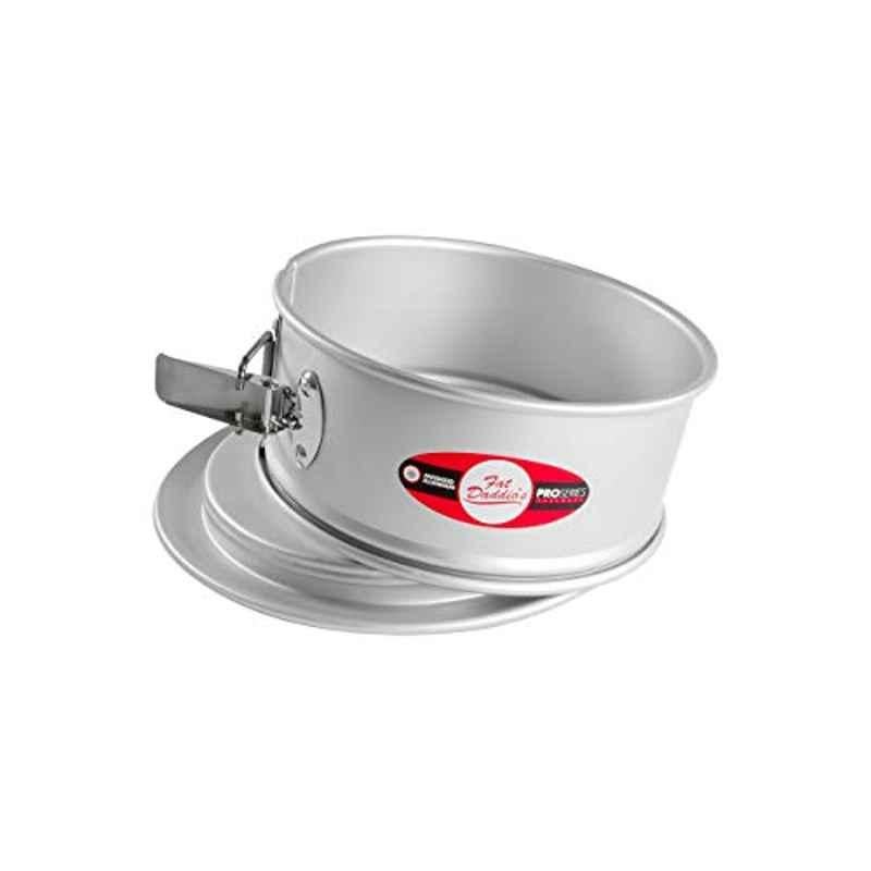 Fat Daddios 9 inch Aluminum Silver Springform Cake Pan, PSF-93