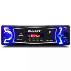 Dulcet DC-A-4003 Universal Fit Single Din Mp3 Fixed Panel Car Stereo Bluetooth, Auxiliary, Equalizer, FM