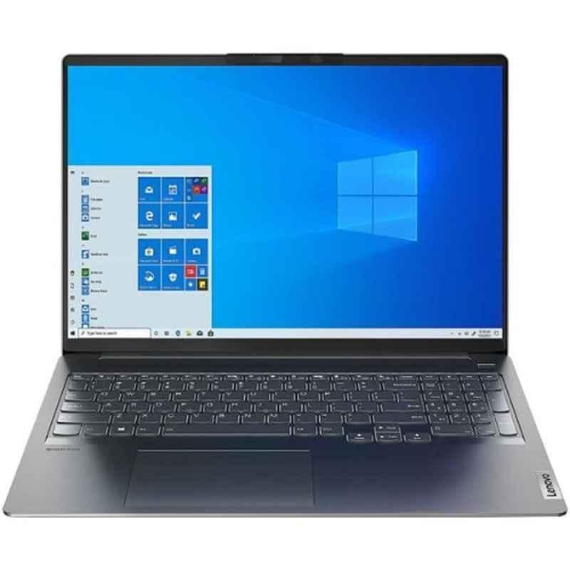 Lenovo IdeaPad 5 Pro Grey Laptop with 12th Gen Intel Core i7-12700H/16GB/512GB SDD/Win 11 & 16 inch FHD Display, 82SK0073AX