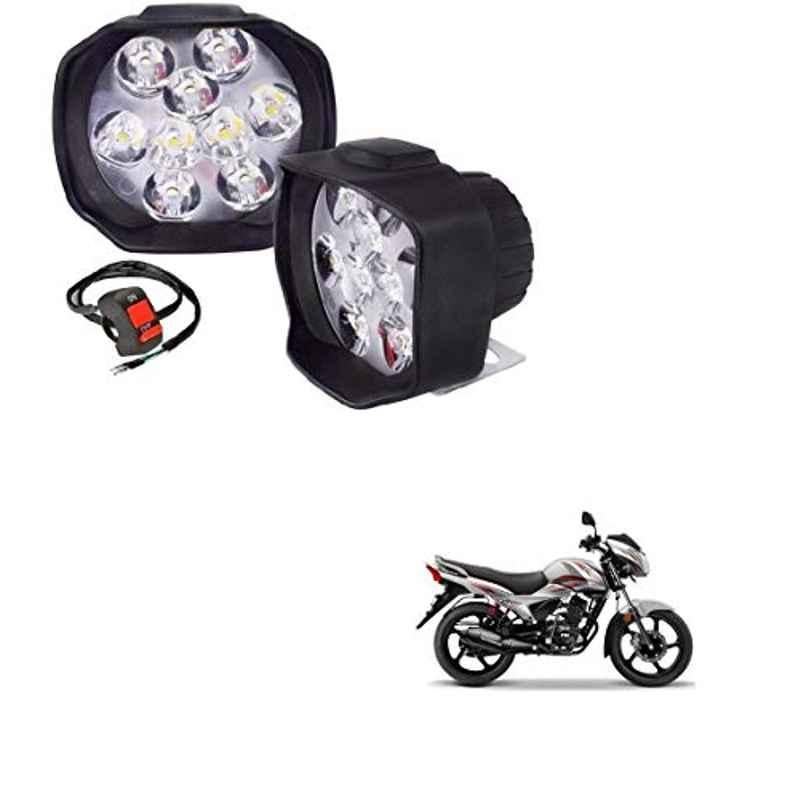 Kozdiko 2 Pcs Sheen 15W 9 LED 6000k Transformer Bumble Bee Style LED Fog Light Set for TVS Untitled-1 Victor, koz_81316