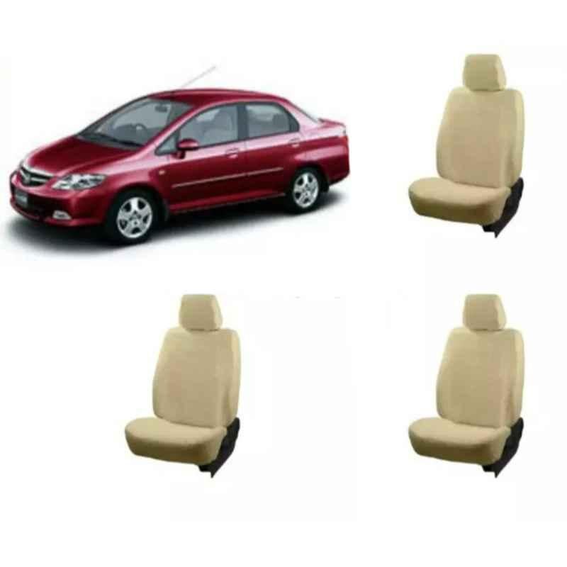 Oscar Beige Aut-Sn-4013 Towel 1 Pcs\\Set Honda City Car Seat Cover