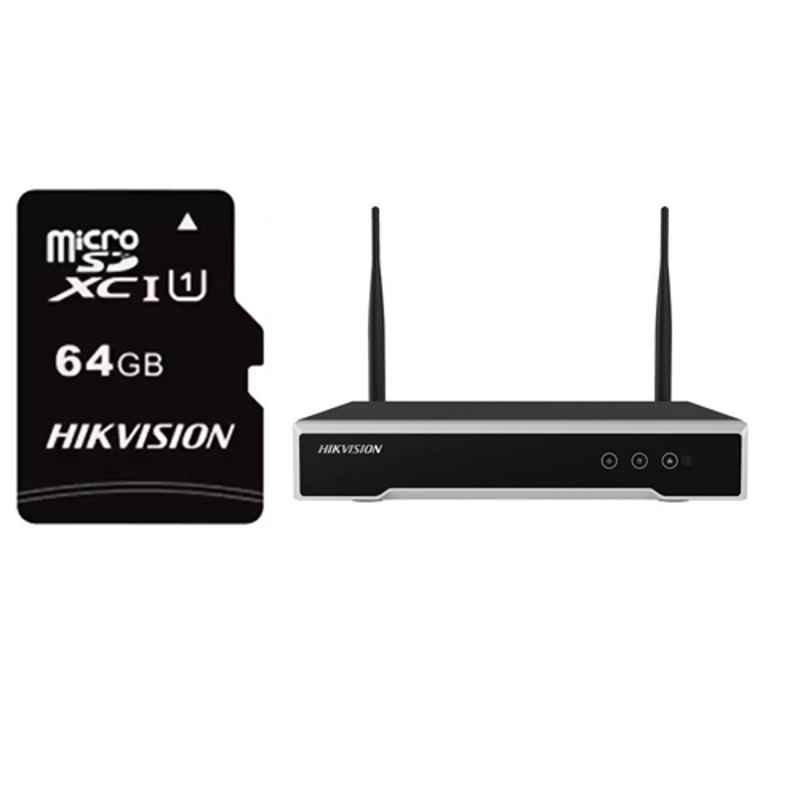 Hikvision DS-7108NI-K1/W/M 8 Channel Mini 1U Wi-Fi NVR with 64GB Memory Card