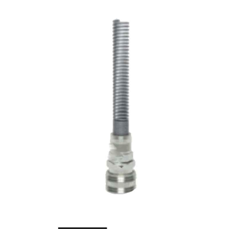 Ludecke ESN812TQFO 8x12mm Straight Through Quick Squeeze Nut & Spring Guard Connect Coupling