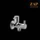 ZAP ZX1034 Health Faucet with Stainless Steel Tube, Wall Hook & Turbo Two In 1 Angle Valve Combo