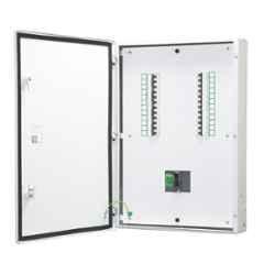 Schneider Electric Acti9 4 Ways VTPN CRCA Steel Distribution Board, A9HVD04L