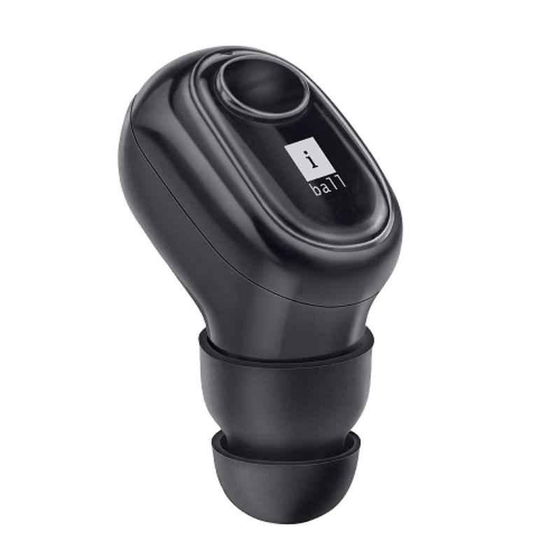 iBall Nano Earwear T9 Bluetooth V3.0 Black In-Ear Headset with Mic