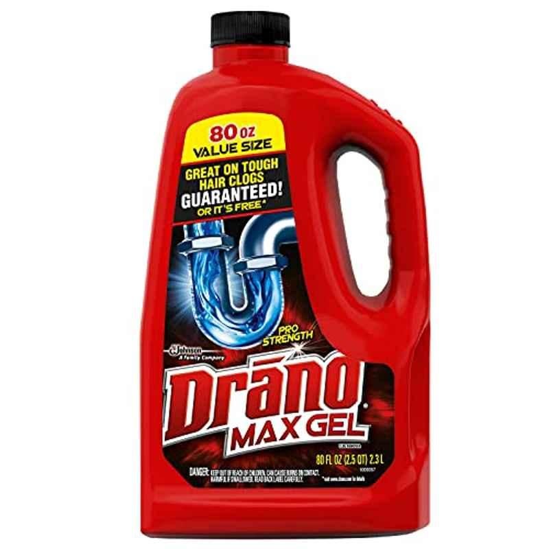 Drano 80 Oz Max Gel Clog Remover Drain Cleaner